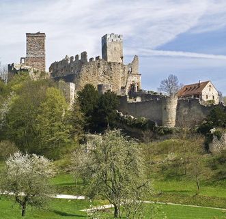 Ansicht von Burg Rötteln