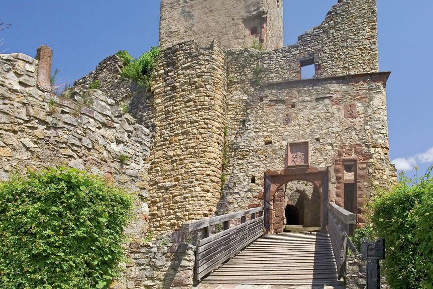 Burg Rötteln, Außenansicht 