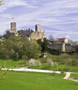 Panorama der Burg Burg Rötteln
