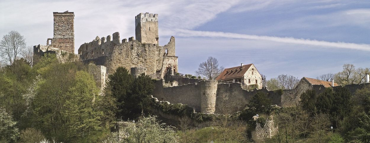 Château-fort de Rothelin, vue extérieure