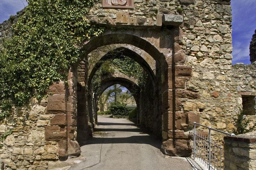 Burg Rötteln, Außen, Burgtor