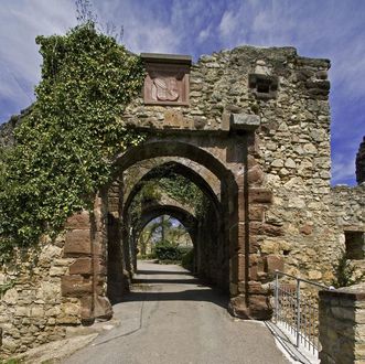 Unteres Burgtor von Burg Rötteln